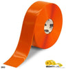 Mighty Line 3" ORANGE Solid Color Tape - 100' Roll