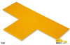 Mighty Line 3" Wide Solid YELLOW T - Pack of 100