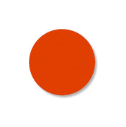 2.7” Orange Floor Tape Dot, 45VR33 – 200 Pack