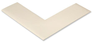 2” White Floor Marking Angles, 45VR77 – 100 Pack