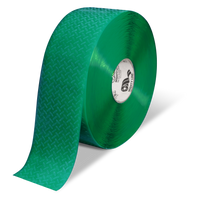 Mighty Line 4" Anti-Slip Green Solid Color Floor Tape - MIGHTY TAC - 100' Roll