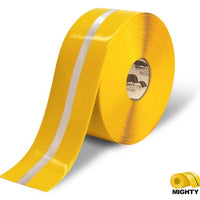 Mighty Line 4" Yellow with Reflective Center Line