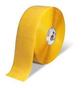 Mighty Line 4" Anti-Slip YELLOW Solid Color Floor Tape - MIGHTY TAC - 100' Roll