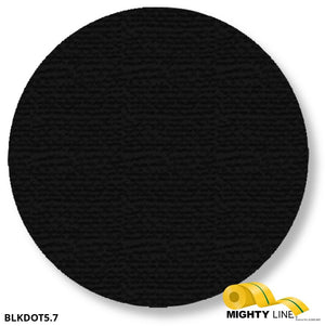 Mighty Line 5.7" BLACK Solid DOT - Pack of 100