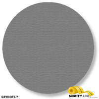 Mighty Line 5.7" GRAY Solid DOT - Pack of 100
