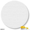 Mighty Line 5.7" WHITE Solid DOT - Pack of 100