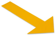 Floor Marking Tape, Solid, 45VR41, Arrow, 6" Width, 50 PK