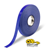 Mighty Line 1" Blue Solid Color Tape - 50' Roll