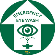 16" Eye Wash Station Floor Sign