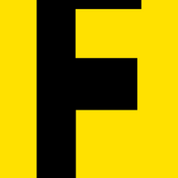 Mighty Line YELLOW Die Cut Location Markers - Letter F - Pack of 10