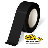 Black FlexLine Temporary Flagging Tape - 6mil Thick, 2" Wide, 36 Yards Long