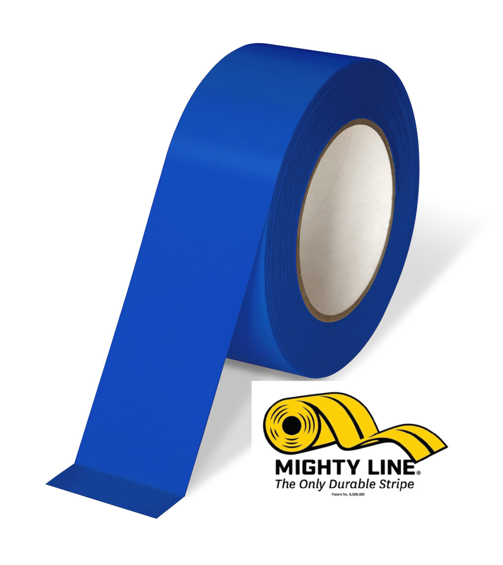 Blue FlexLine Temporary Flagging Tape - 6mil Thick, 2" Wide, 36 Yards Long