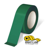 Green FlexLine Temporary Flagging Tape - 6mil Thick, 2" Wide, 36 Yards Long