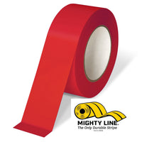 Red FlexLine Temporary Flagging Tape - 6mil Thick, 2" Wide, 36 Yards Long