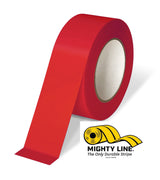 Red FlexLine Temporary Flagging Tape - 6mil Thick, 2" Wide, 36 Yards Long