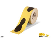 Mighty Line 2" Wide Foot Print Floor Tape - 100' Roll