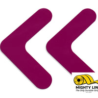 Purple Mighty Line 1" Solid Color Rounded Angles