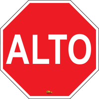 Stop ALTO, 24" Floor Sign