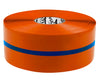 Floor Marking Tape, Solid with Center Line, Continuous Roll, 4" Roll, 1 EA, 45VR14