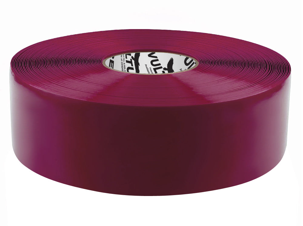 Floor Marking Tape, Solid, Continuous Roll, 3" Roll, 1 EA, 45VR10