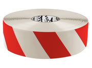 3” Red and White Floor Tape, 45VP88 – 100-Foot Roll