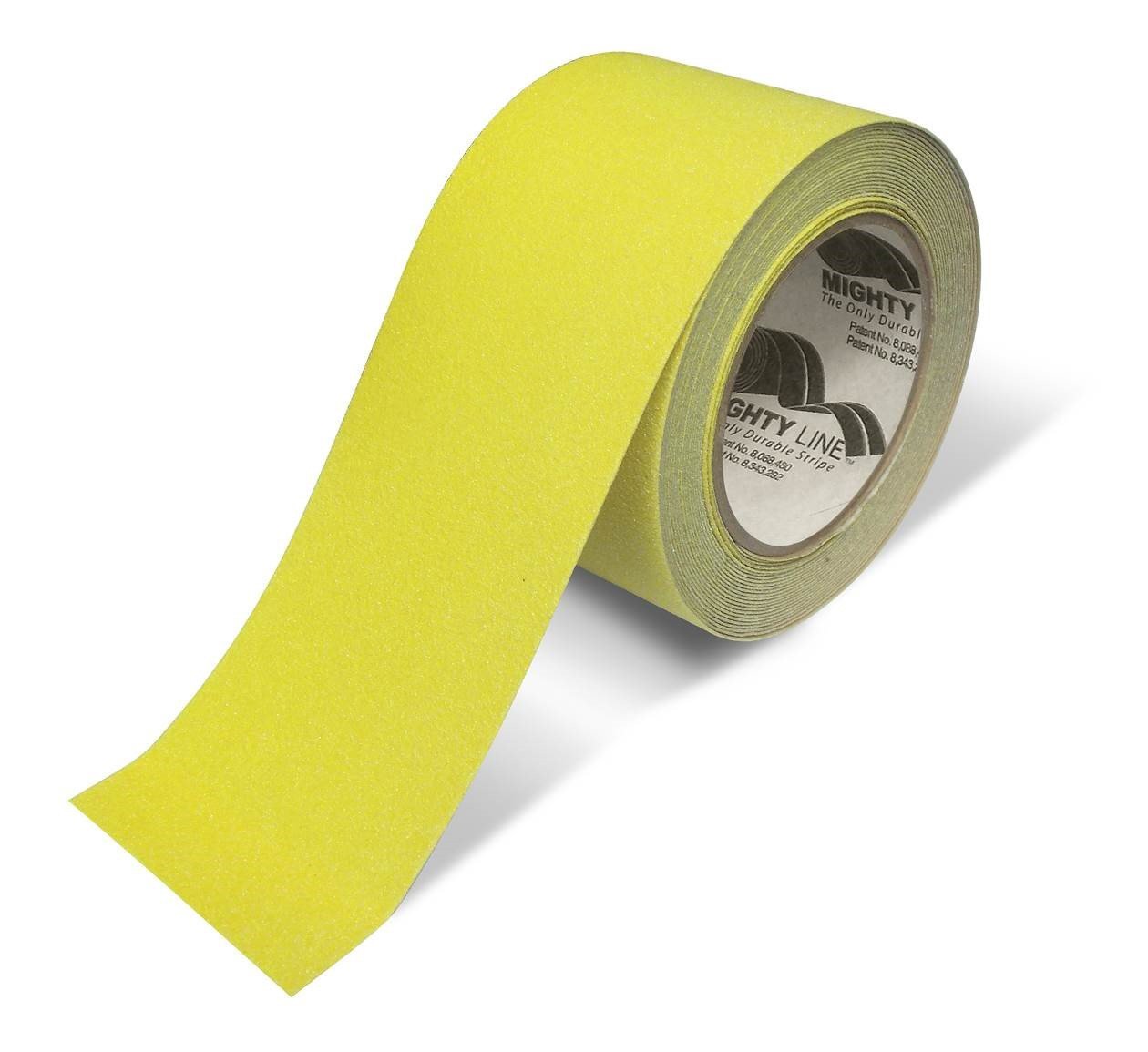 4” Yellow Floor Tape with Black Chevrons