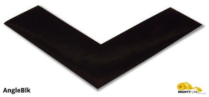 Mighty Line 2" Wide Solid BLACK Angle - Pack of 100