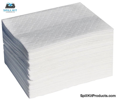 Oil Only Spill Pads - Bonded White Heavy Pad 15