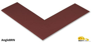 Mighty Line 2" Wide Solid BROWN Angle - Pack of 100