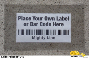 Mighty Line Label Protectors 10" wide by 13" long - Pack of 100