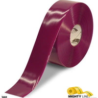 Mighty Line 3" PURPLE Solid Color Tape - 100' Roll
