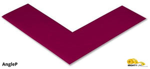 Mighty Line 2" Wide Solid PURPLE Angle - Pack of 100