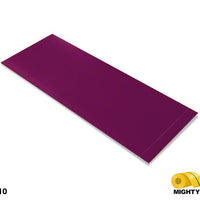 Mighty Line, Purple, 2" by 10" Segments, Peel and Stick 10" Strips